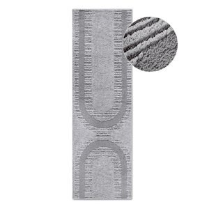 Siva staza 80x240 cm Bartoux Light Grey – Elle Decoration