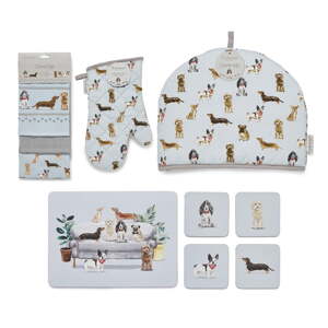 Set kuhinjskog tekstila 13 kom Curious Dogs – Cooksmart ®