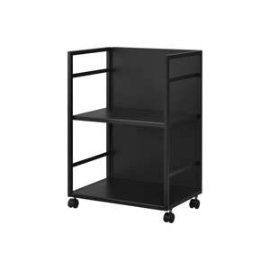 Crni metalni regal na kotačima 42x60 cm Tower – YAMAZAKI