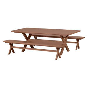 Vrtni stol aluminijski 100x220 cm Delta – Exotan