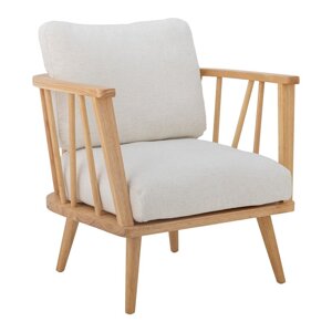 Bijela fotelja Millor – Bloomingville