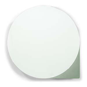 Zeleni/sivi metalni zidni/s ogledalom kupaonski ormarić 55x55 cm Sonnet – Spinder Design