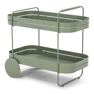 Metalna kolica za posluživanje na kotačima 74x42 cm Gin & Trolley – Spinder Design