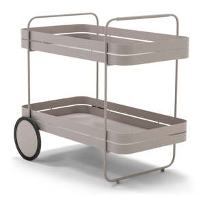 Metalna kolica za posluživanje na kotačima 74x42 cm Gin & Trolley – Spinder Design