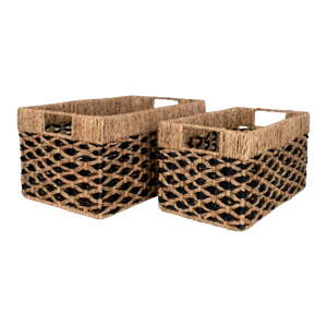 Košare u setu 2 kom od morske trave 25x40x21 cm Salar – House Nordic