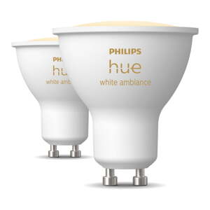 LED pametne žarulje u setu 2 kom GU10, 4 W White ambiance – Philips Hue