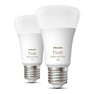 LED pametne žarulje u setu 2 kom E27, 11 W White and color ambiance – Philips Hue