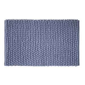 Plava kupaonska prostirka 50x80 cm Aspen Bobble – Bianca