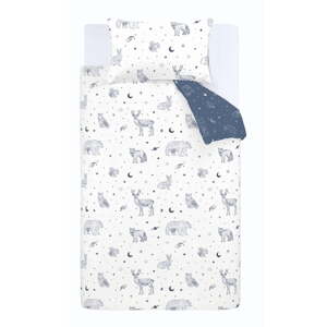 Flanelska dječja posteljina za krevet za jednu osobu 135x200 cm Starlight Animals – Bianca