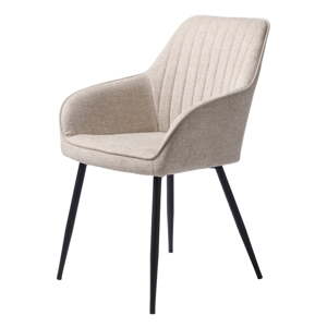 Bež blagovaonska stolica Nolan – Unique Furniture