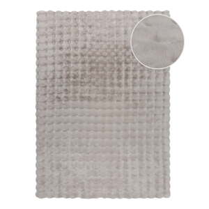 Svijetlo sivo sintetičko krzno 180x290 cm Waffle Faux Fur – Flair Rugs