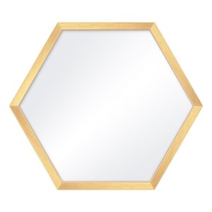 Zidna ogledala u setu 4 kom 35x40 cm Heksagon – knor
