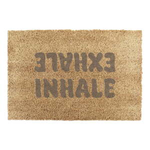 Otirač od kokosovih vlakana 60x90 cm Inhale Exhale – Artsy Doormats