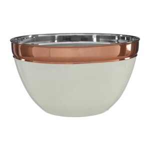 Zdjela od nehrđajućeg čelika u bakrenoj boji/bež ø 26 cm Prescott – Premier Housewares