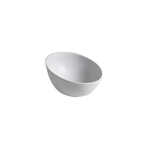 Bijeli keramički okrugao umivaonik ø 44,5 cm Dome Obliquo – Sapho
