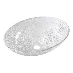 Stakleni umivaonik 50x36 cm Purus – Sapho
