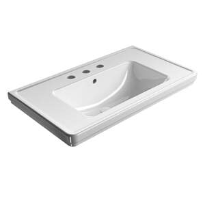 Bijeli keramički umivaonik 90x50 cm Classic – Sapho