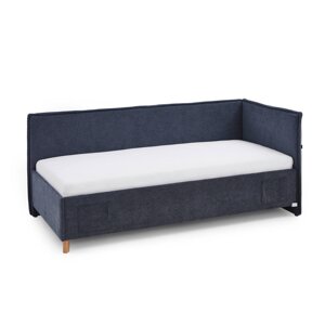 Tamno plavi kutni dječji krevet 90x200 cm Fun – Meise Möbel