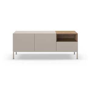 Krem TV komoda 140x55 cm Cailin – Marckeric