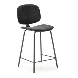 Crne barske stolice u setu 2 kom (visine sjedala 66 cm) Arus – Marckeric