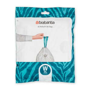 Vreće za smeće 40 kom 5 l PerfectFit W – Brabantia