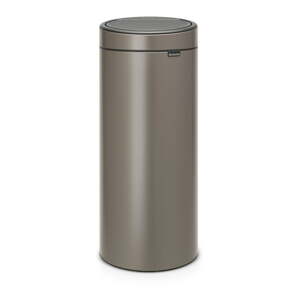 Siva željezna kanta za smeće na dodir 30 l Touch Bin – Brabantia