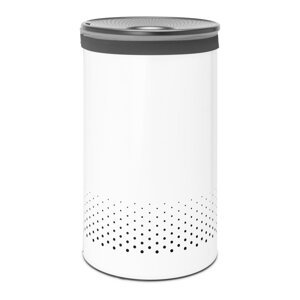 Bijela metalna košara za rublje 60 l – Brabantia