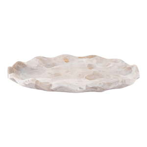 Mramoran ukrasni pladanj 14x21 cm Waved – PT LIVING