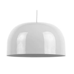 Bijela viseća svjetiljka s metalnim sjenilom ø 40 cm Dome – Leitmotiv