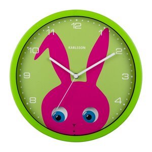 Dječji sat ø 31 cm Peekaboo Bunny – Karlsson