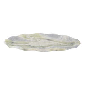 Mramoran ukrasni pladanj 25x40 cm Waved – PT LIVING