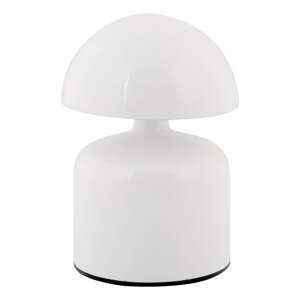 Bijela LED stolna lampa s metalnim sjenilom (visina 14 cm) Impetu – Leitmotiv