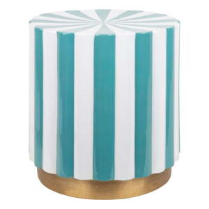 Metalni okrugli pomoćni stol ø 40 cm Candy Swirl – Leitmotiv