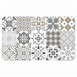 Bijeli tepih od PVC-a 45x75 cm Salou – douceur d'intérieur
