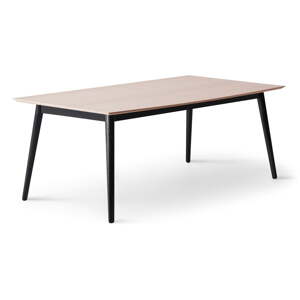 Proširiv blagovaonski stol s dodatnom pločom s pločom stola u dekoru hrasta 100x210 cm Meza – Hammel Furniture