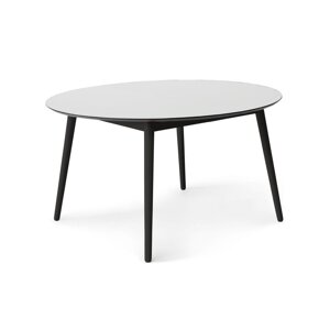 Okrugli proširiv blagovaonski stol s dodatnom pločom s bijelom pločom stola ø 135 cm Meza – Hammel Furniture