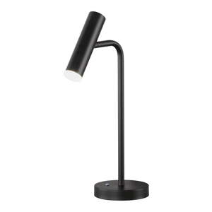 Crna LED stolna lampa s mogućnosti zatamnjivanja (visina 48 cm) Stina – Fischer & Honsel