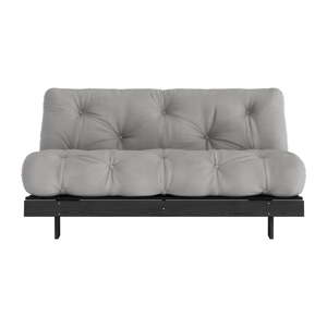 Siva sklopiva sofa 160 cm Roots Black Night – Karup Design