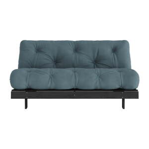 Petrolej zelena sklopiva sofa 160 cm Roots Black Night – Karup Design