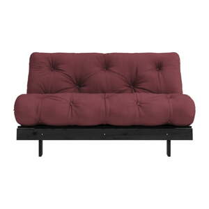 Bordo sklopiva sofa 140 cm Roots Black Night – Karup Design