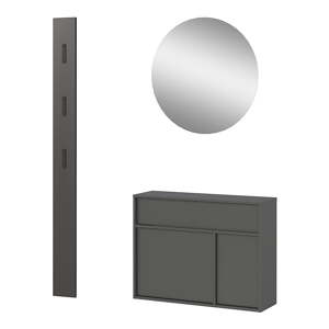 Antracitno sivi set za hodnik Ameca 2.0 – Germania
