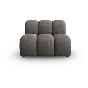 Tamno siva modularna sjedeća garnitura (srednji modul ) Lupine – Micadoni Home