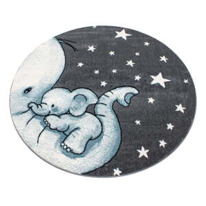 Plavi/sivi dječji tepih ø 120 cm Kids – Ayyildiz Carpets