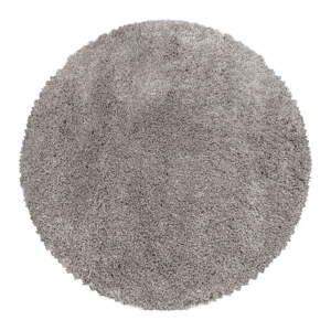 Svjetlo smeđi okrugli tepih ø 80 cm Fluffy – Ayyildiz Carpets