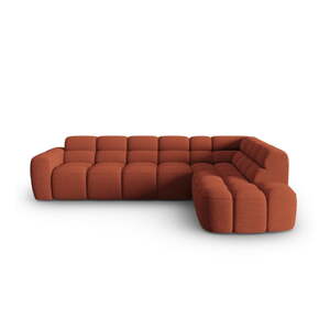 Ciglasta kutna garnitura Lisa – Micadoni Home