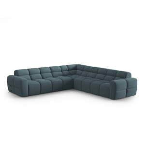 Plava kutna garnitura Lisa – Micadoni Home