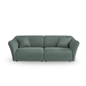 Tirkizna sofa od bouclé tkanine 206 cm Tokyo – Cosmopolitan Design