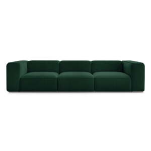 Tamno zelena sofa 345 cm Zephyr – Bobochic Paris