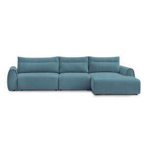 Plava kutna garnitura Aden – Bobochic Paris