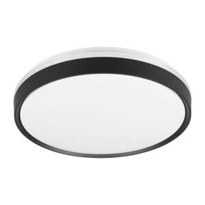 Crno-bijela LED stropna svjetiljka ø 47 cm Spacy – Trio